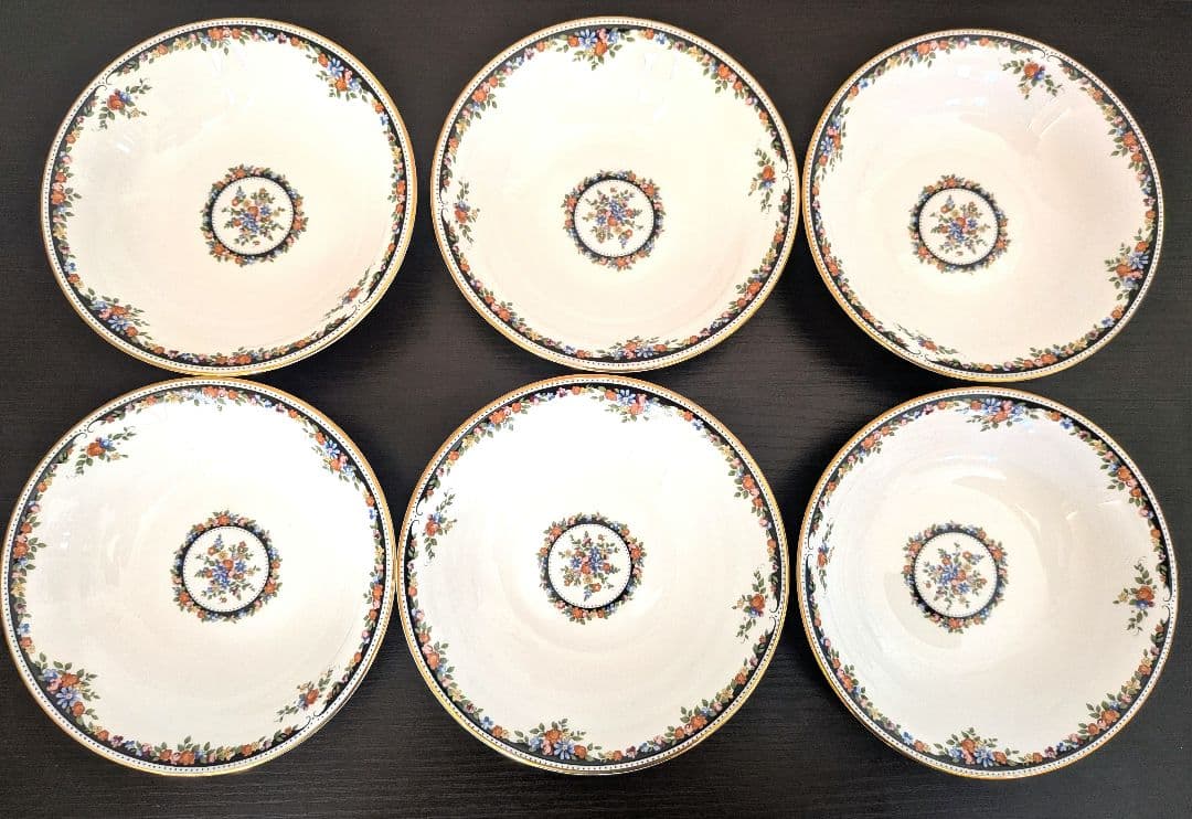 ウェッジウッド　オズボーン　サラダボウル　直径15.5cm　6枚　新品未使用