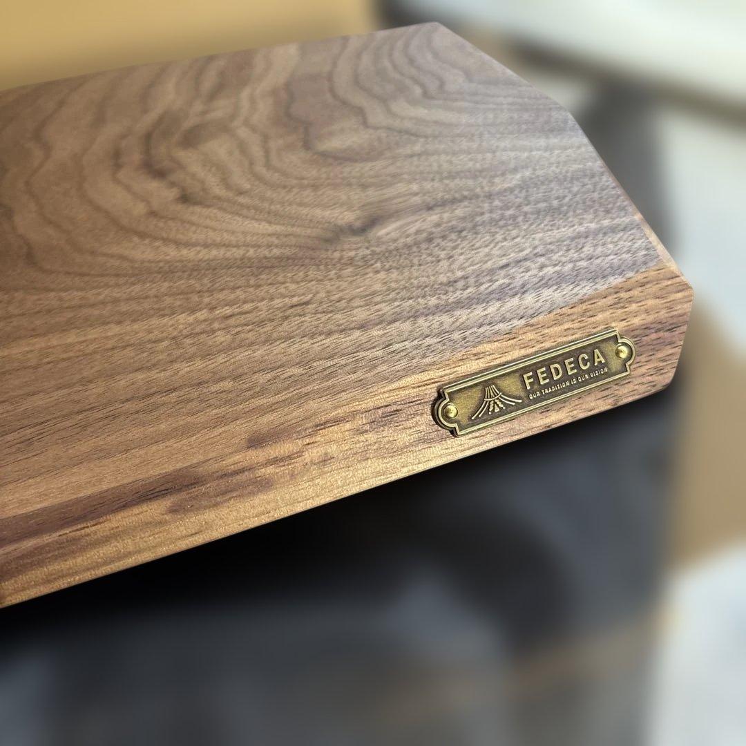 FEDECA ファセットカッティングボード ブラックウォルナット