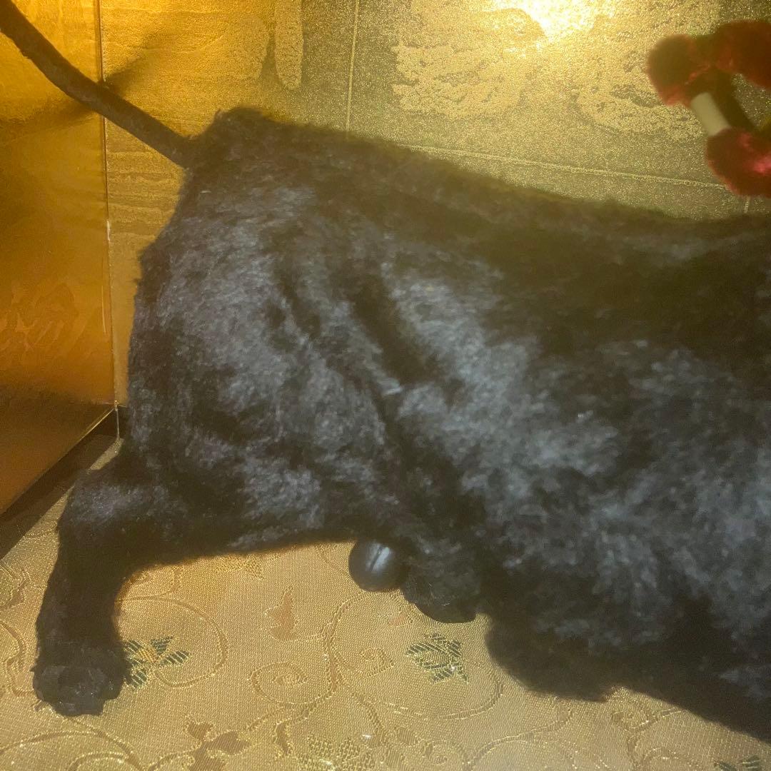 《特級呪物》牛神様の宿る黒牛のオブジェ　曰く付き　縁起物　開運　金運　幸運　福