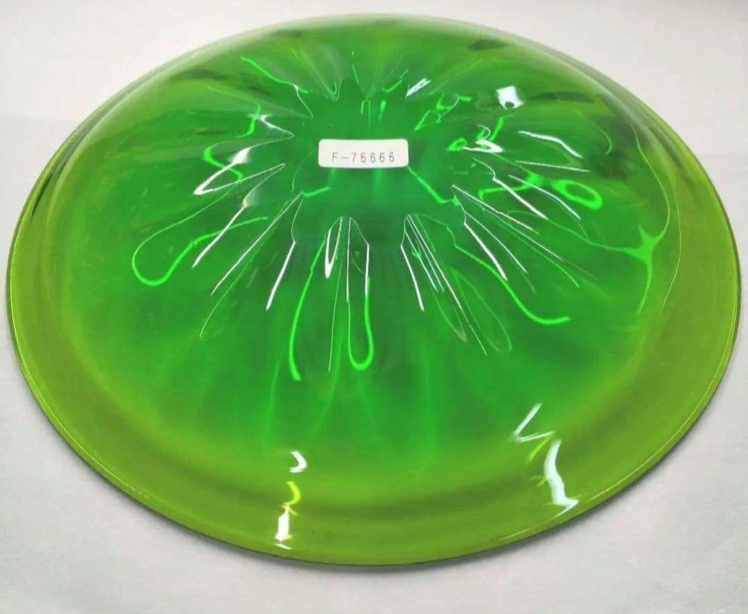 【５枚組】津軽びいどろ 大皿 ガラスプレート　前菜皿　サラダ皿