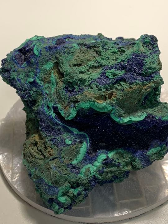 モロッコ産　アズライト　マラカイト原石