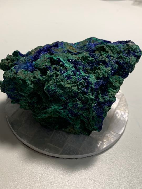 モロッコ産　アズライト　マラカイト原石