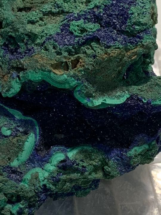 モロッコ産　アズライト　マラカイト原石