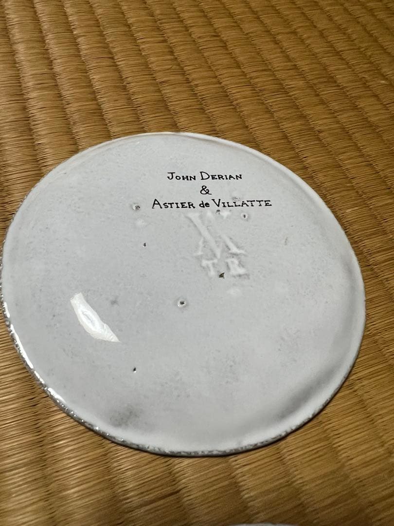 John Derian & Astier de Villatte 皿 6枚セット