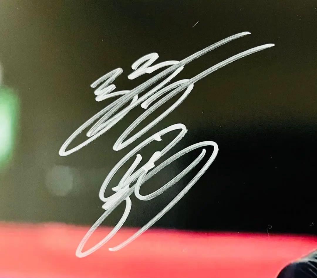 伊藤美誠さん 直筆サイン付き写真 卓球 パリオリンピック 証明書付き 1枚