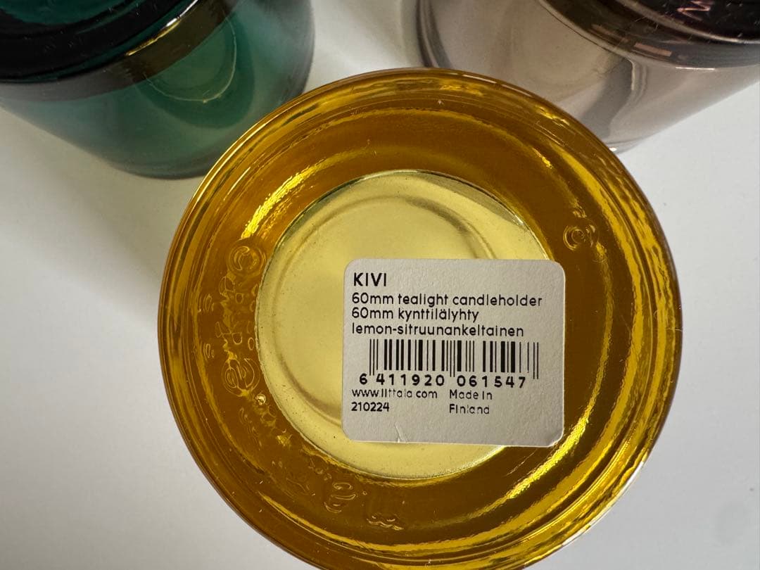 イッタラ　マリメッコ　キビ　キャンドルホルダー