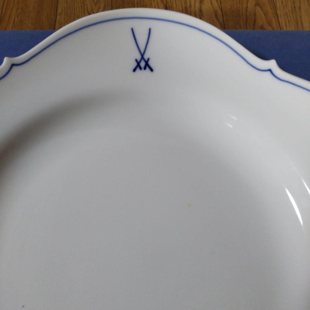 マイセン 双剣 プレート26cm