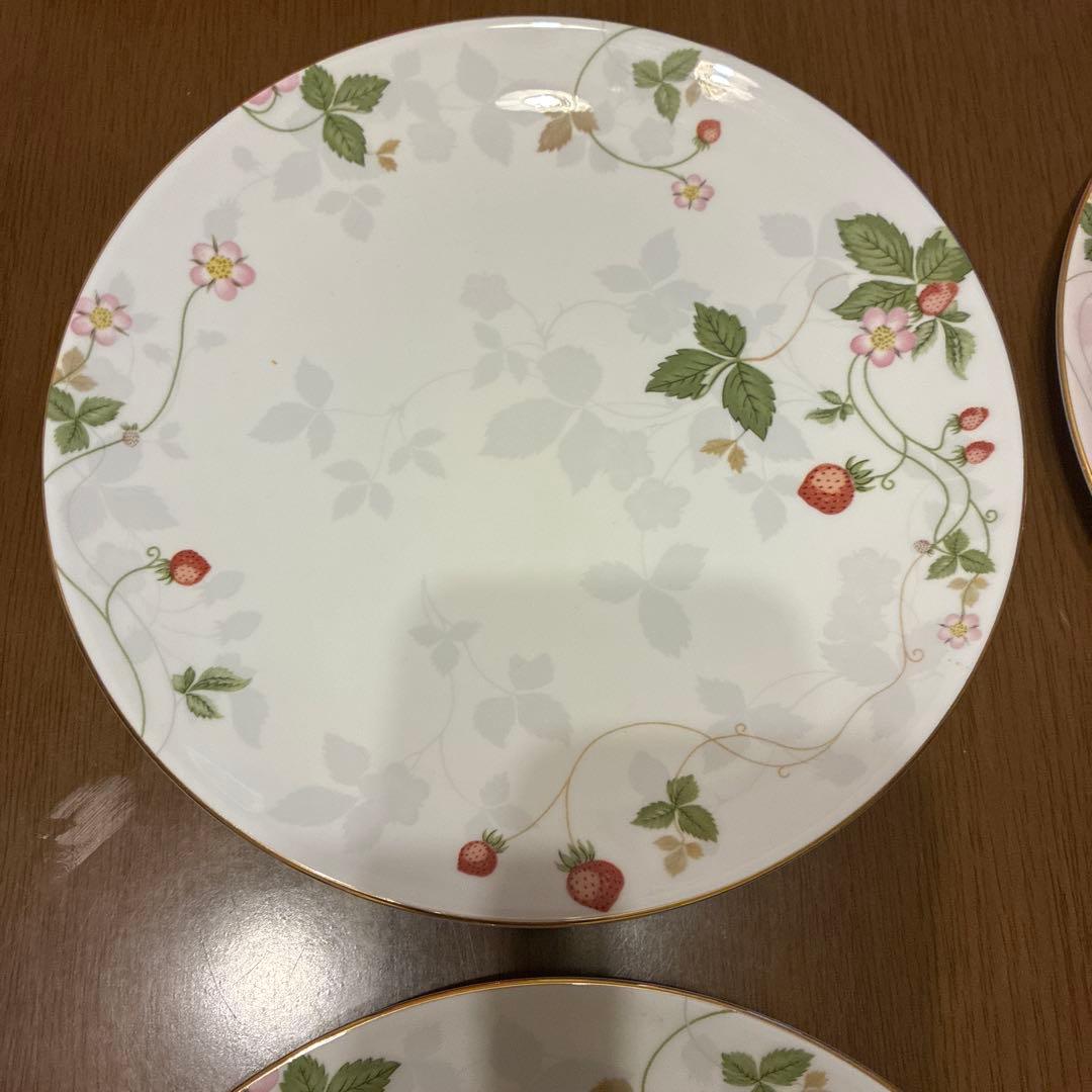 ウエッジウッドワイルドストロベリープレート皿　６枚