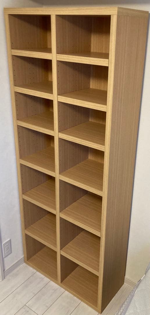 ニトリ　オープン本棚(73 BS005 LBR)　ラック・シェルフ