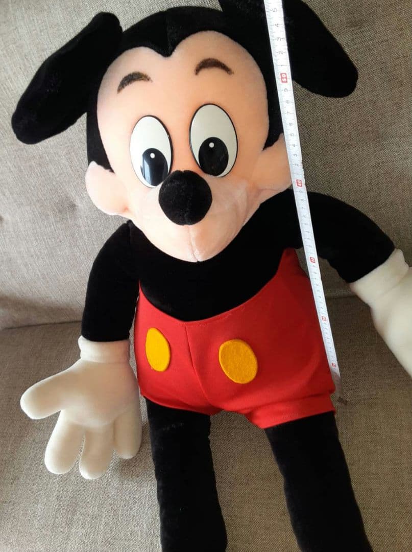 Disney】レア 30年位前のもの ミッキーマウス 大きいサイズ - メルカリ