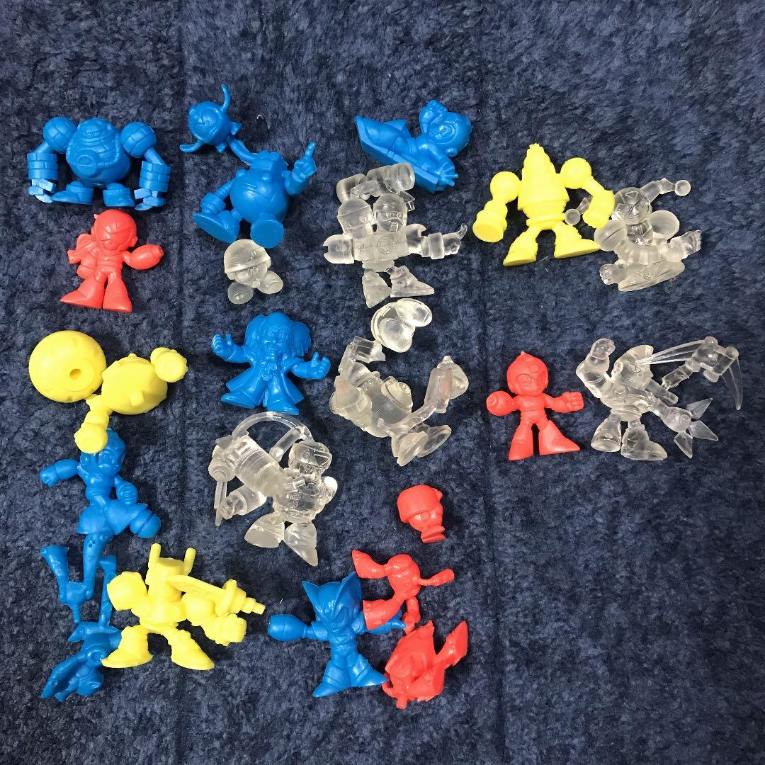 ロックマン8 塩ビ人形 ガシャポン フルコンプセット 台紙説明書付き