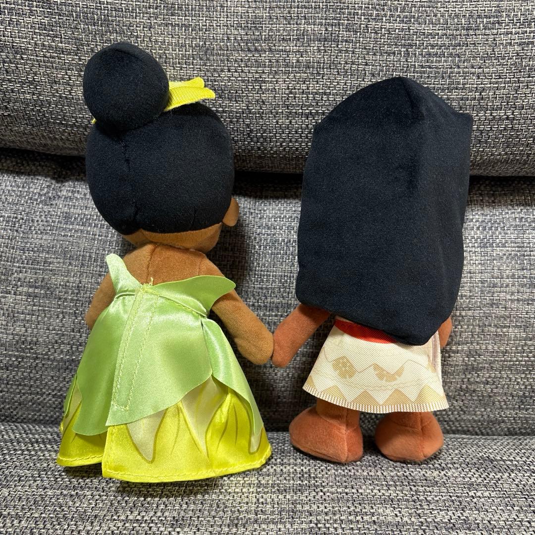 新品　nuiMOs ぬいもーず　ティアナ　モアナ　ぬいぐるみ　ディズニーストア