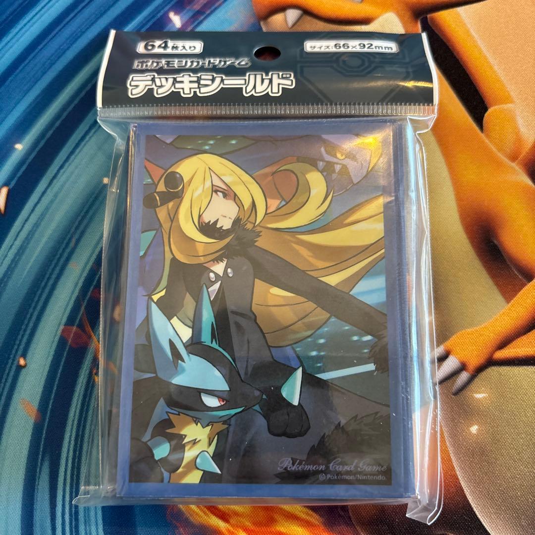 ポケカ デッキシールド スリーブ シロナの全力 未開封品 - メルカリ