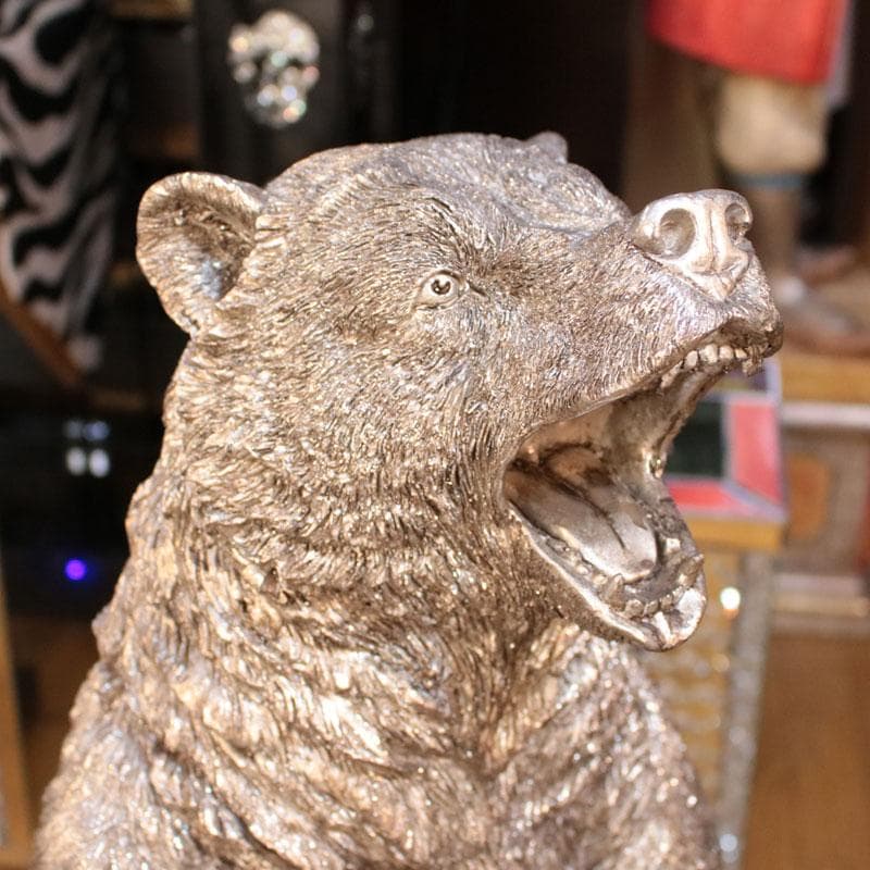 スタンディングベア 置物 熊 大型インテリアオブジェ 143-138-020