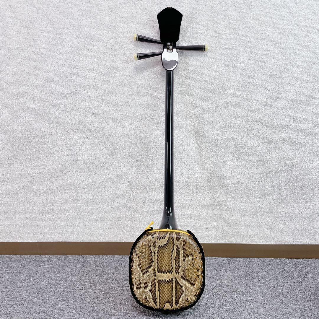 沖縄 三線 沖縄民謡 民謡楽器 ヘビ皮