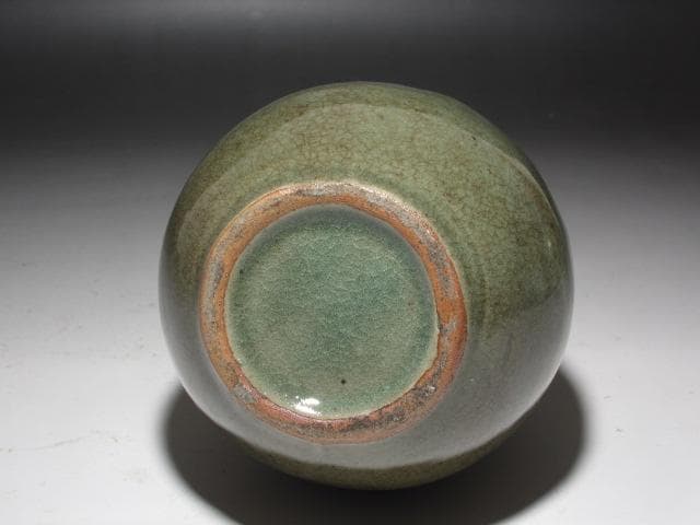 ☆ 時代 高麗花入 黒田陶々庵極めがございます☆y467