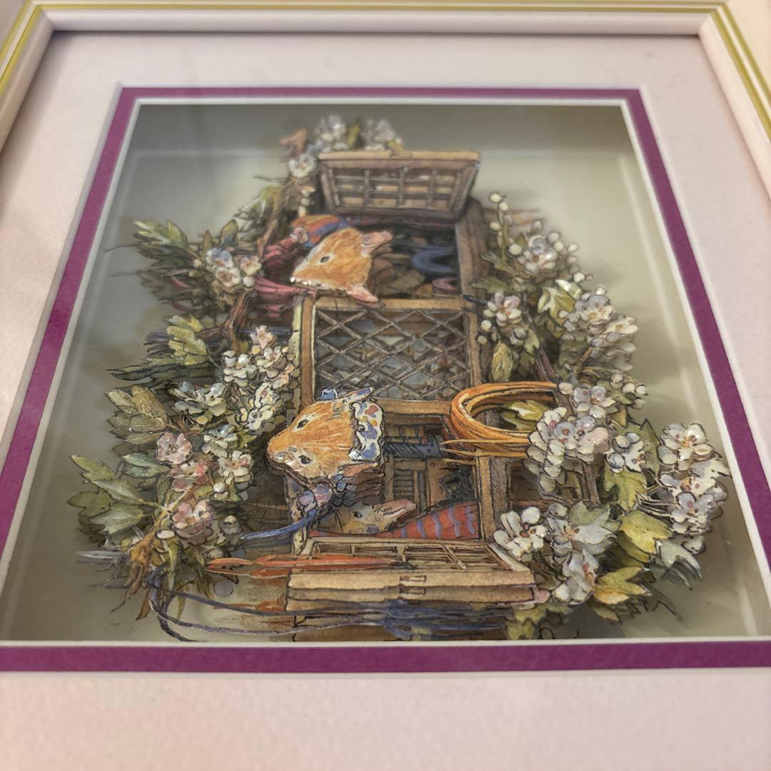 Brambly Hedge シャドーボックス シャドーアートブランべリーヘッジ