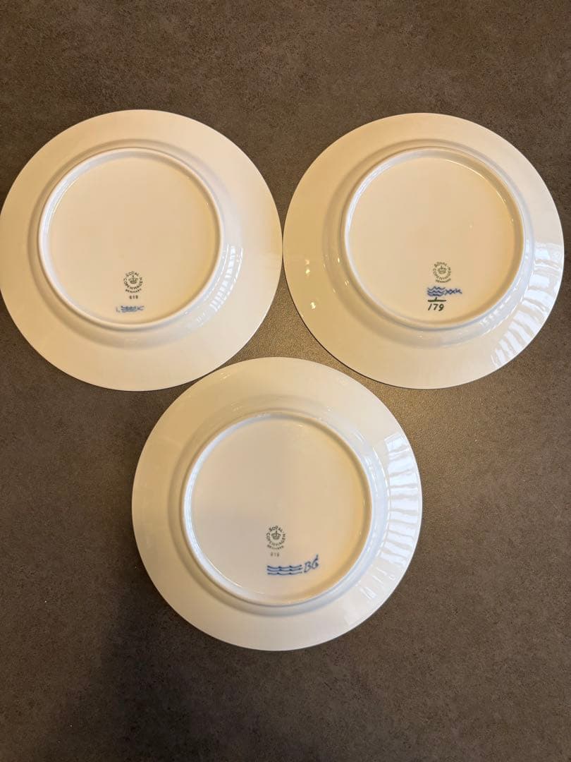 ロイヤルコペンハーゲン食器3枚セット