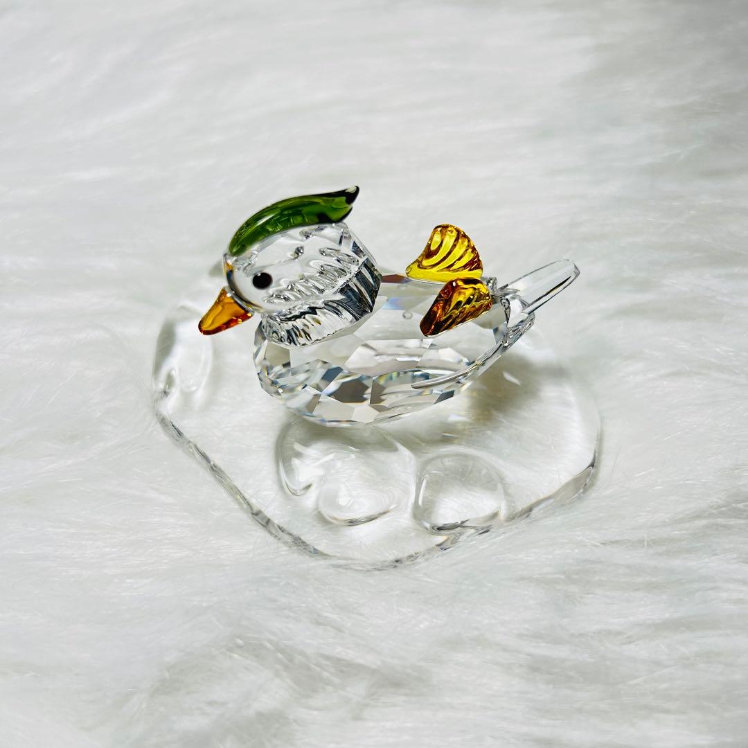 オシドリ　スワロフスキー　円満　夫婦　ギフト　プレゼント　swarovski