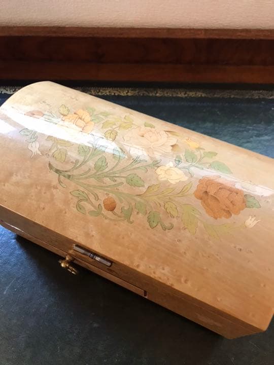 象嵌　オルゴール　ジュエリーボックス
