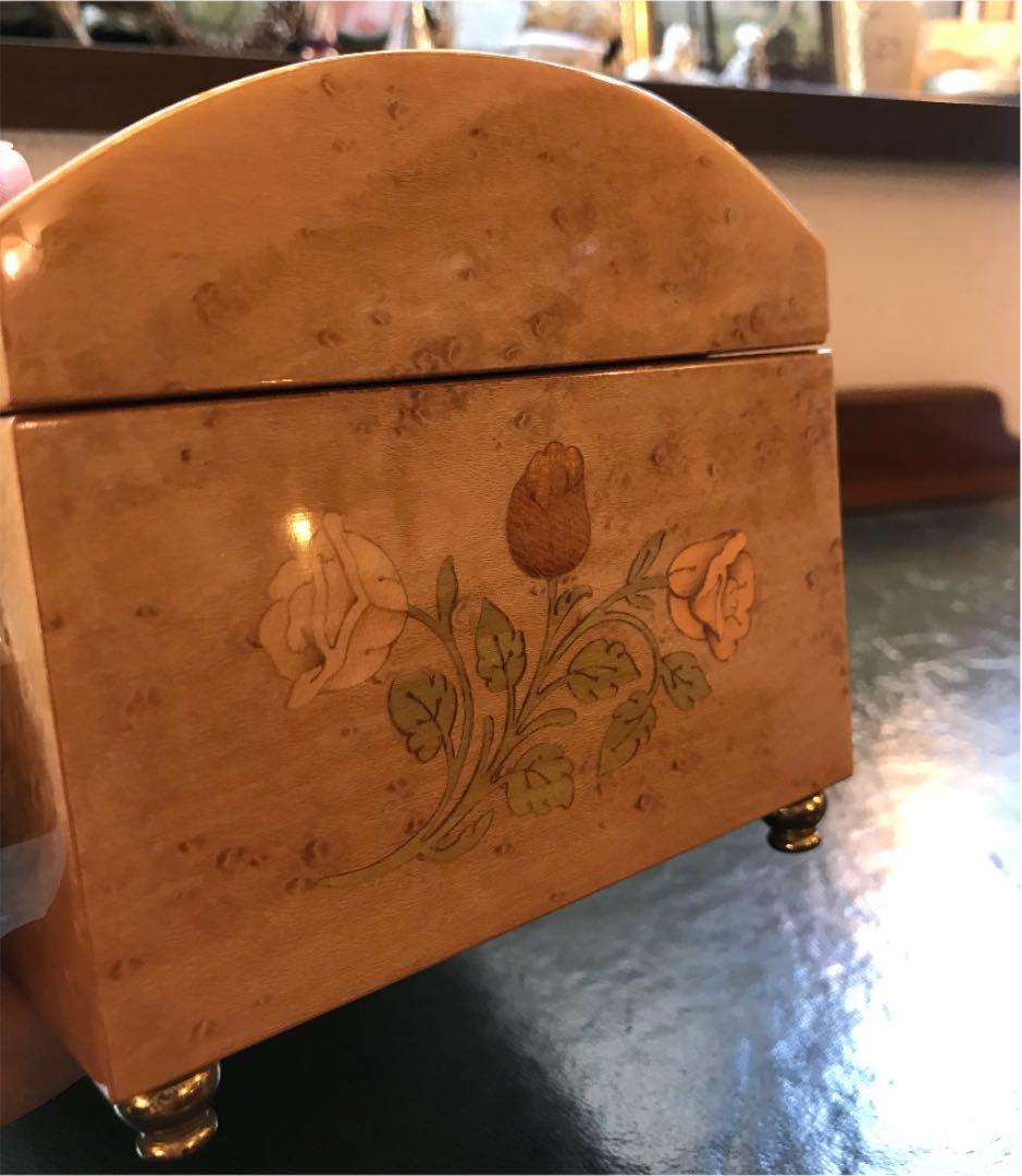 象嵌　オルゴール　ジュエリーボックス