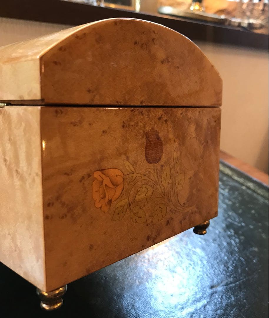 象嵌　オルゴール　ジュエリーボックス