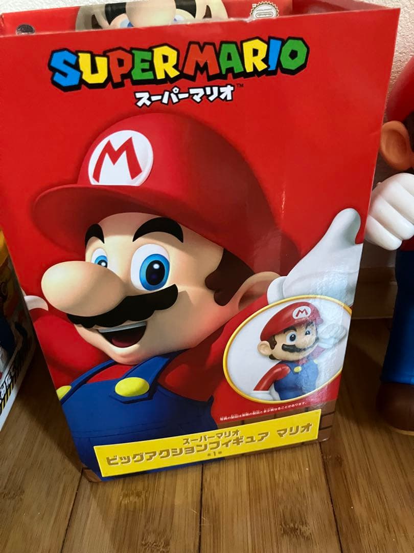 スーパーマリオ ビッグアクションフィギュア マリオ - メルカリ