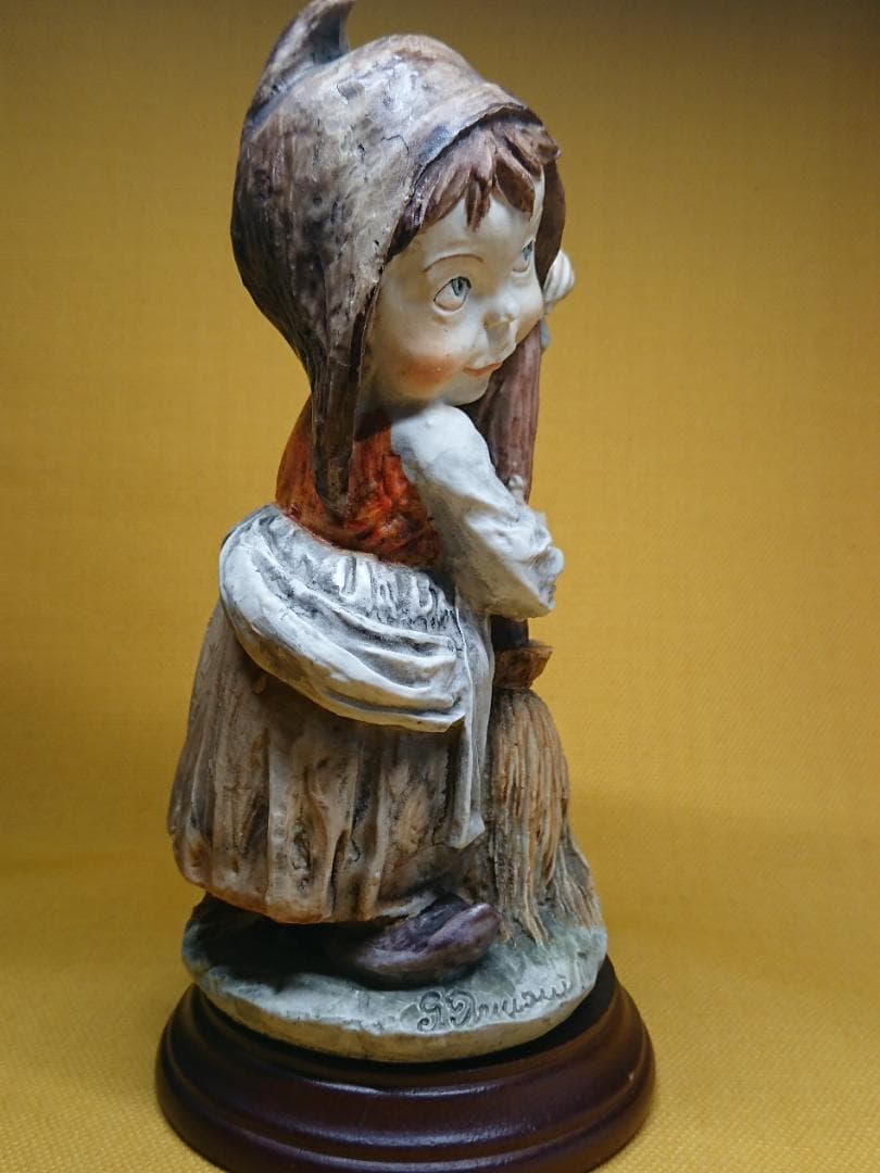 ビンテージ　人形　イタリア　彫像　置物　インテリア　工芸品　美術品　A2766