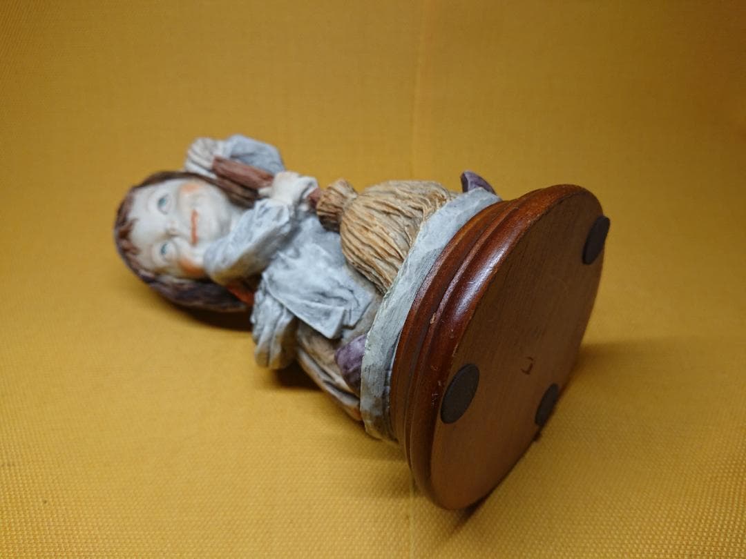ビンテージ　人形　イタリア　彫像　置物　インテリア　工芸品　美術品　A2766