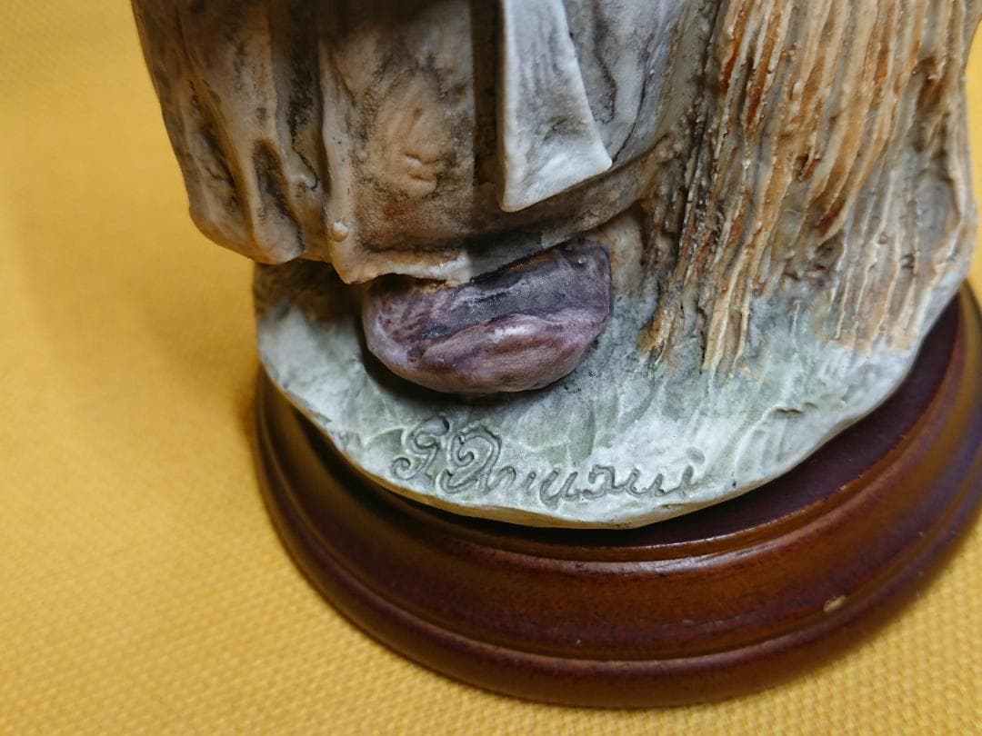 ビンテージ　人形　イタリア　彫像　置物　インテリア　工芸品　美術品　A2766