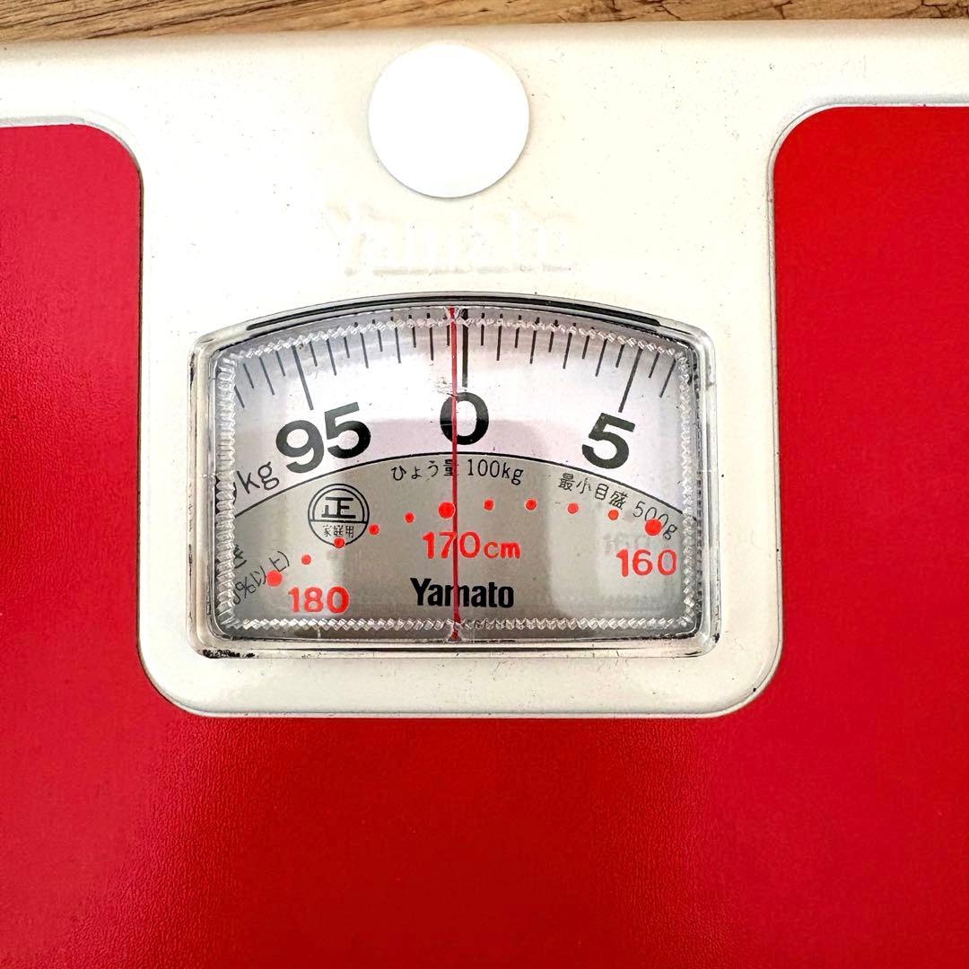 昭和レトロ ヴィンテージ 大和製衡 YAMATO 体重計 アナログ - メルカリ