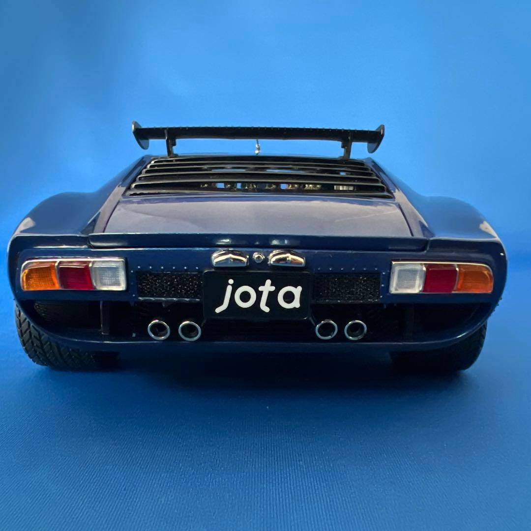 京商 1/18 ランボルギーニ イオタ SVR ブルー - メルカリ