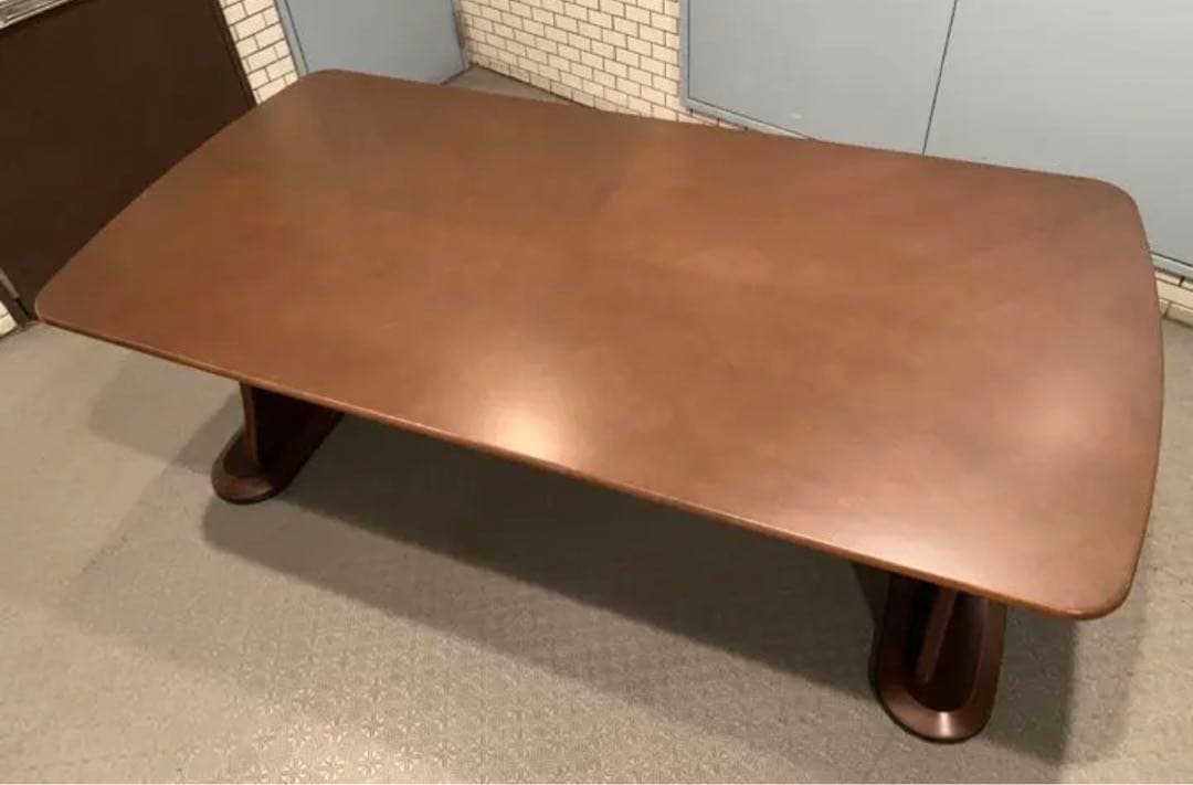 モデルルーム配置品／冨士ファニチア高級ダイニングテーブル