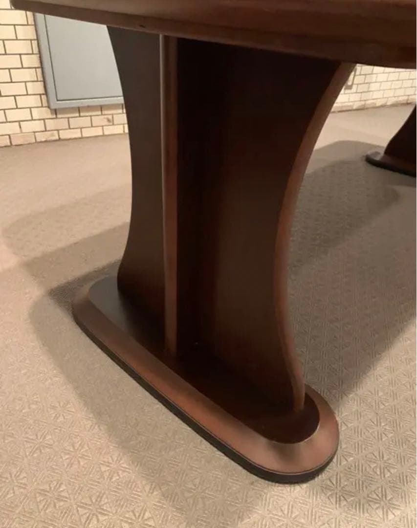 モデルルーム配置品／冨士ファニチア高級ダイニングテーブル