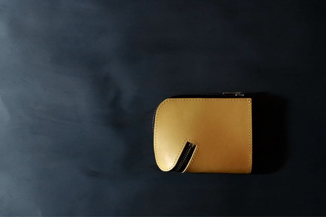 [オリジナル]J2 Zip wallet 財布　イエロー