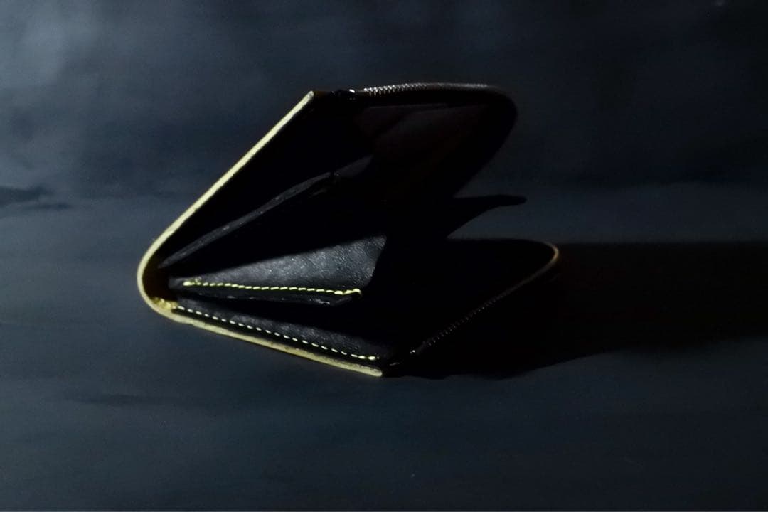 [オリジナル]J2 Zip wallet 財布　イエロー