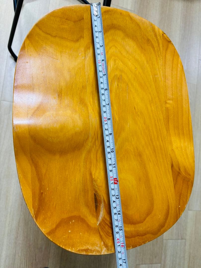 木製 鉄製 バーチェア バースツール　2脚セット