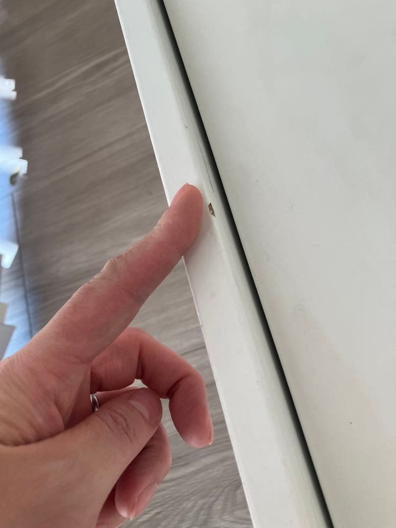 IKEA イケアホワイト棚　BERGIG ベリグ ブックディスプレイ 収納付き