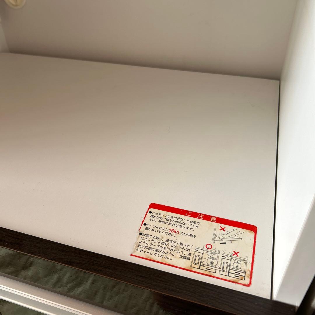 食器棚 キッチンボード　＊ゴミ箱収納付き