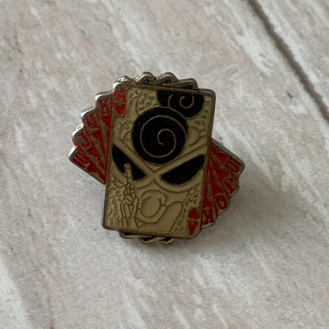 平成レトロ☆当時物！ブランドパロディピンバッジ 5個セット ヒス