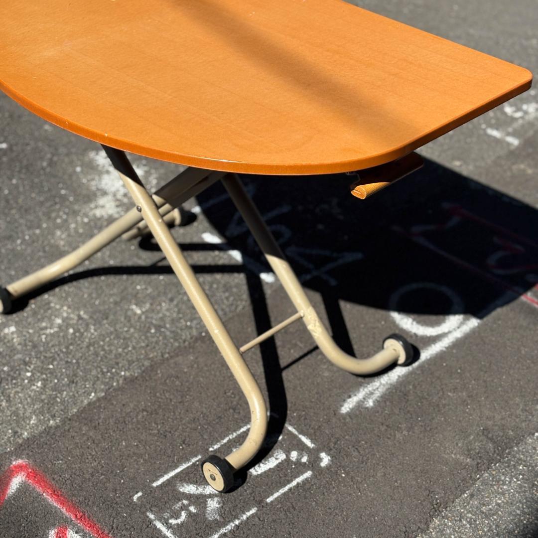 昇降テーブル　ポストモダン　レトロ