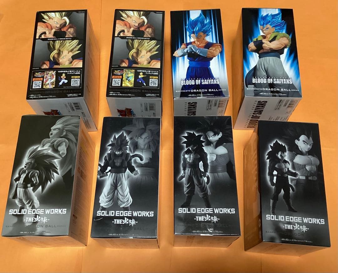 ドラゴンボール ゴジータ ベジット ゴテンクス 孫悟空ベジータ8種