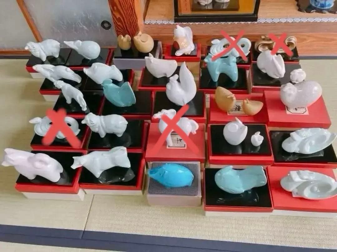 【大幅値下】たち吉　十二支置物　22体　送料込！