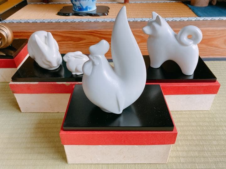 【大幅値下】たち吉　十二支置物　22体　送料込！