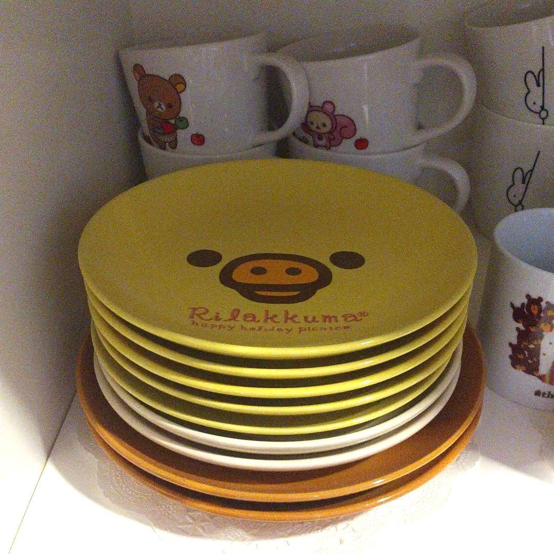 《 限定品 》リラックマ コリラックマ キイロイトリ　食器 お皿 セット♡