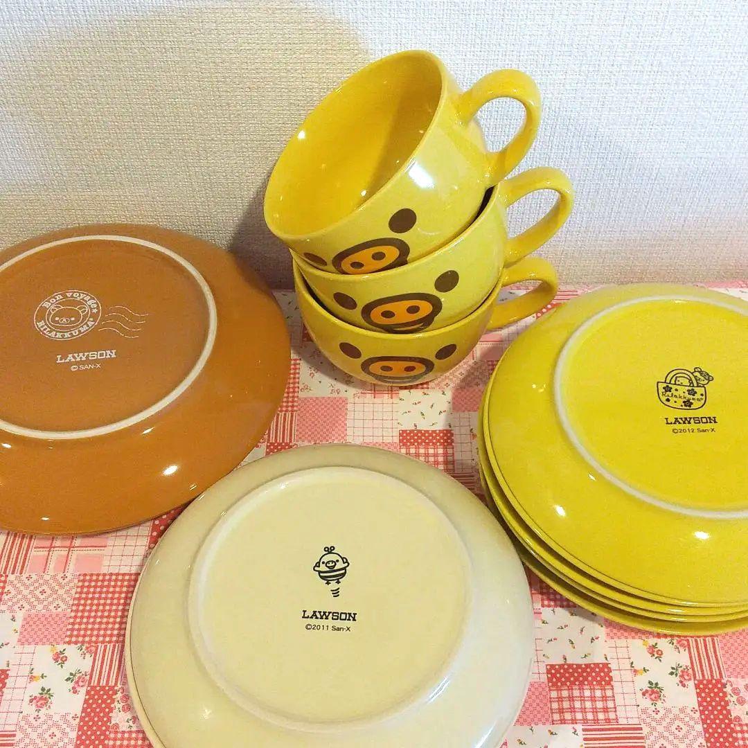 《 限定品 》リラックマ コリラックマ キイロイトリ　食器 お皿 セット♡