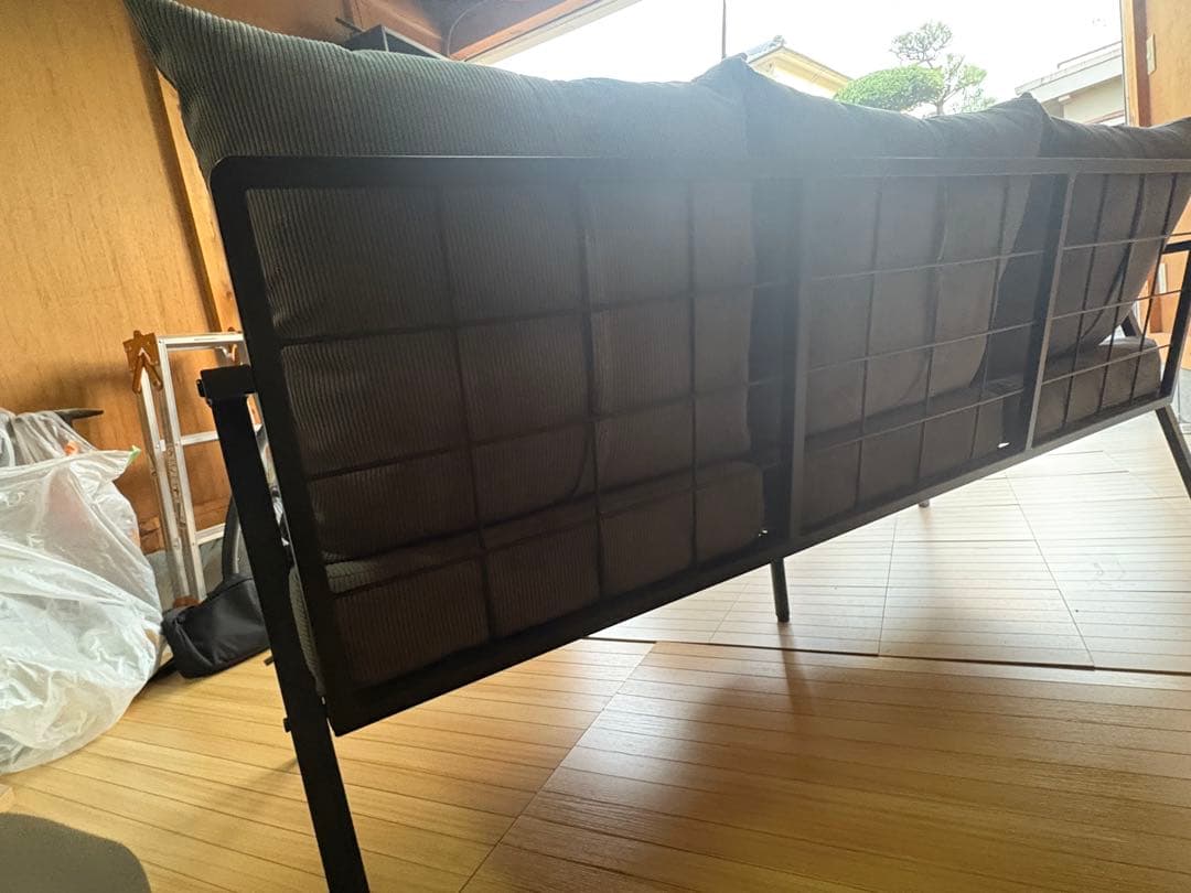 東谷　ソファ3P RTO-463 3人掛けソファ ソファー スチール