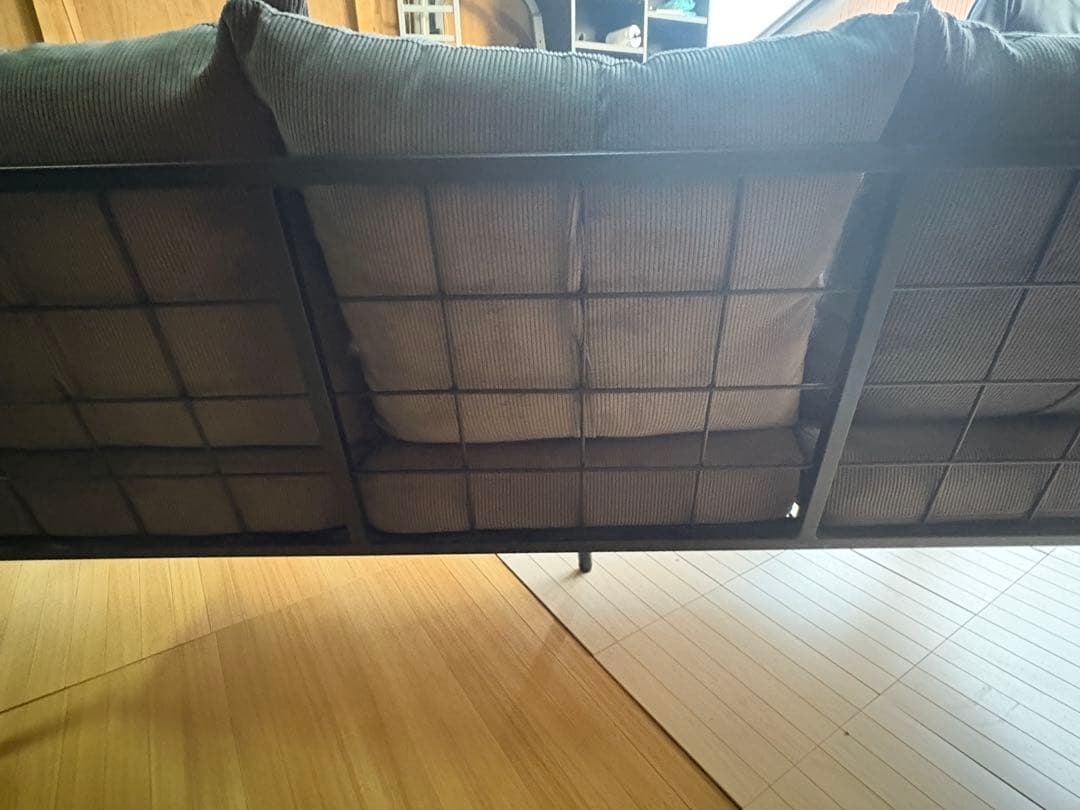 東谷　ソファ3P RTO-463 3人掛けソファ ソファー スチール