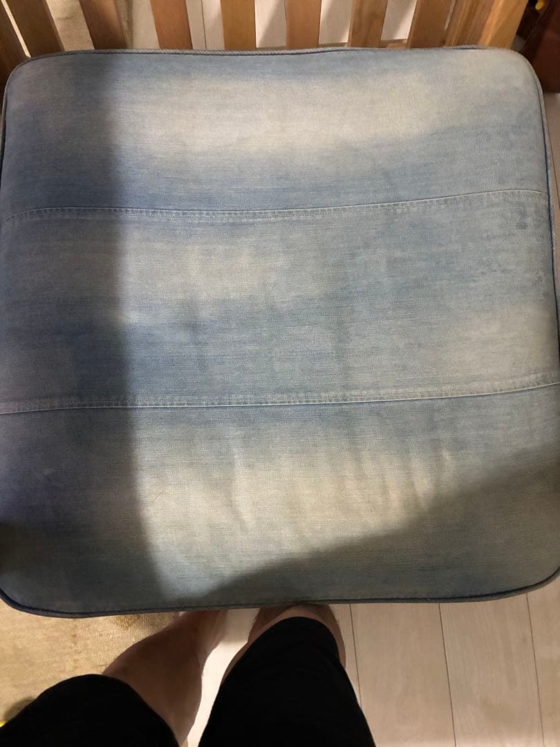 WTW 1シーターTISMO ティズモ　デニムソファ　1人掛け　シングル