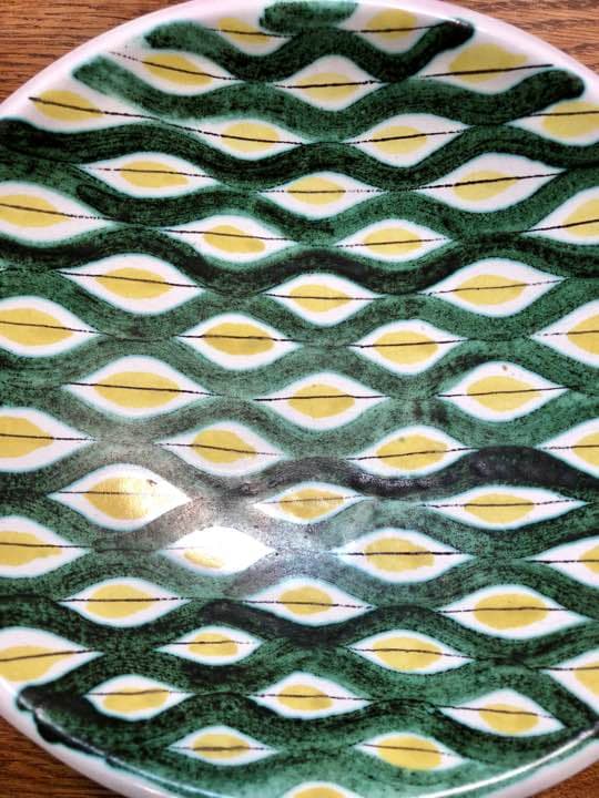 ★1950s Stig Lindberg Fajansファイアンスプレート